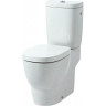 Унитаз LAUFEN MIMO напольный + бачок LAUFEN MIMO, подводка сбоку сзади 8.2355.6+8.2755.0